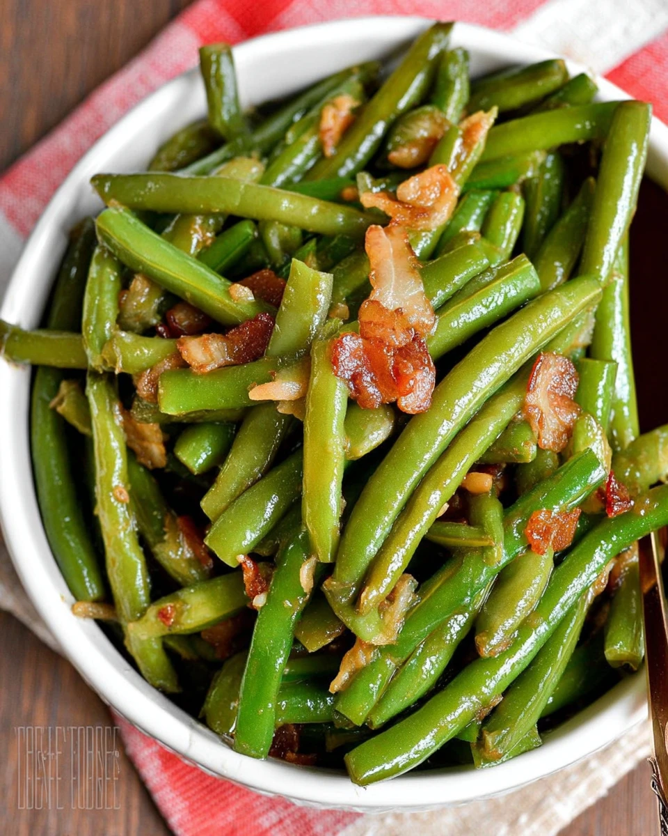 Nana’s Famous Green Beans 7 Nana’s Famous Green Beans