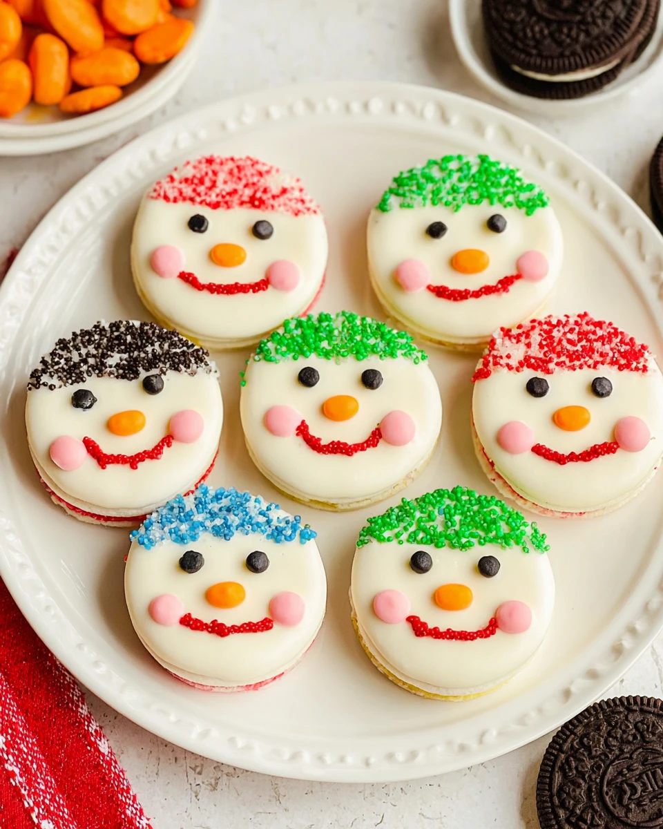 No Bake Oreo Snowman Cookies 6 No Bake Oreo Snowman Cookies
