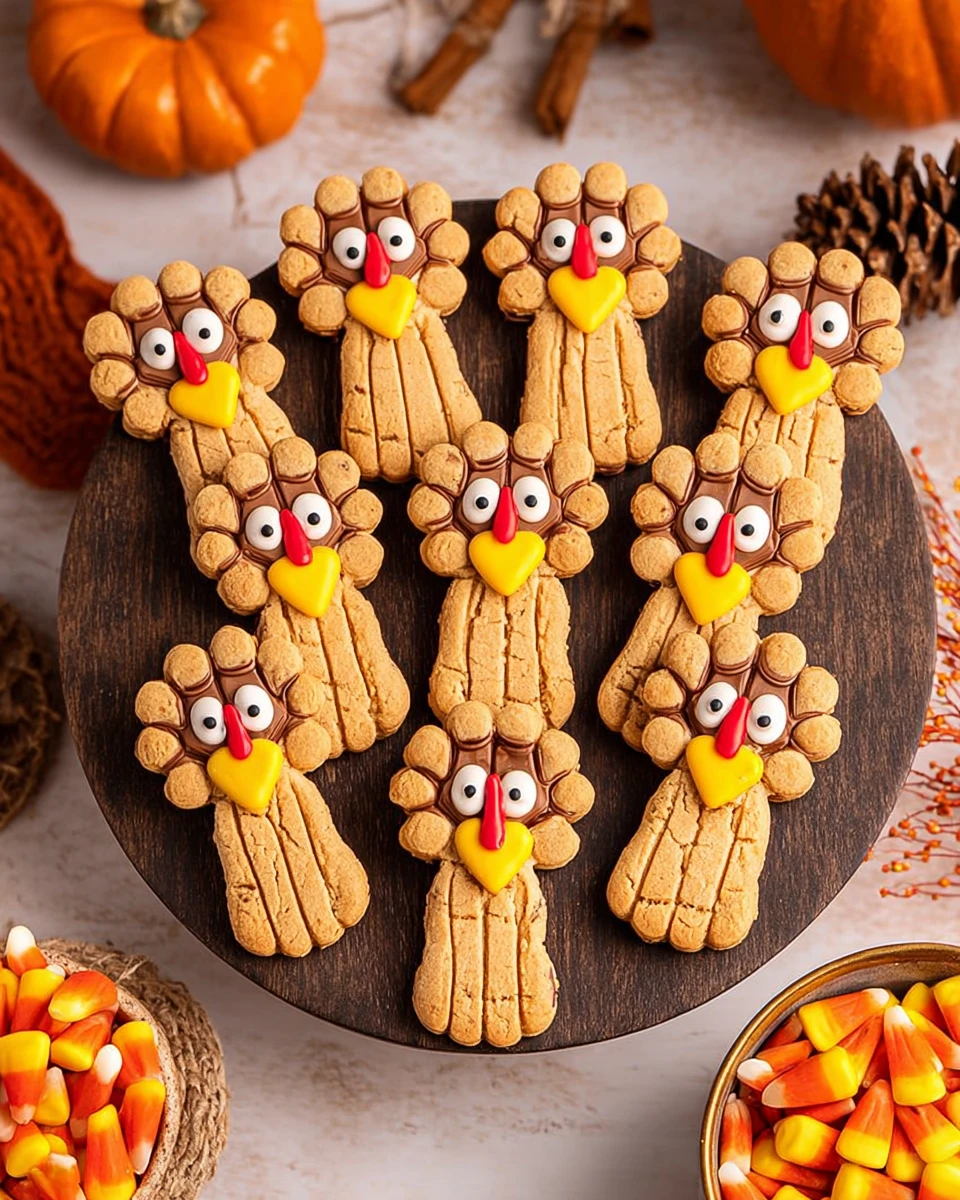 Nutter Butter Turkey Cookies