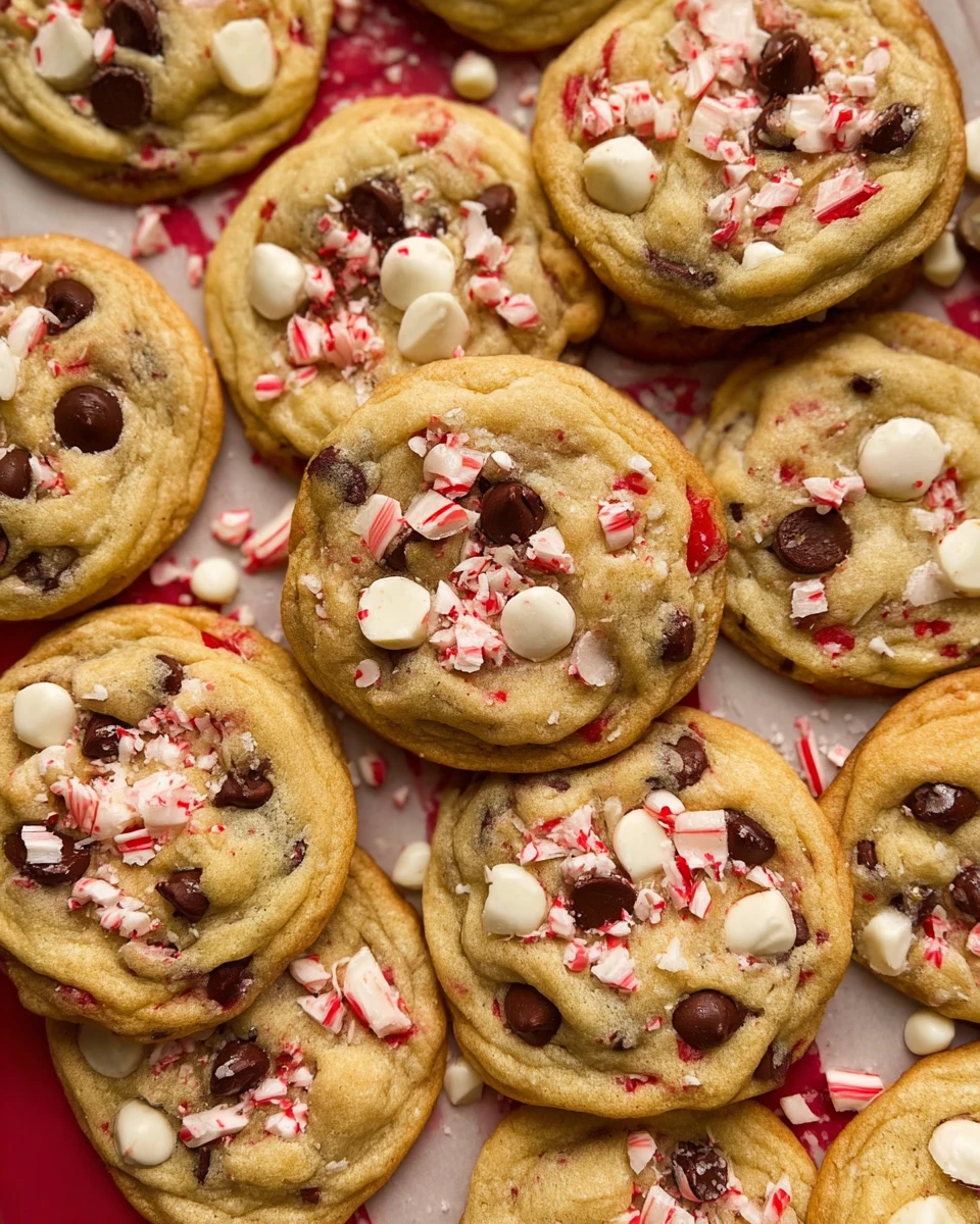 Peppermint Chocolate Chip Cookies 6 Peppermint Chocolate Chip Cookies