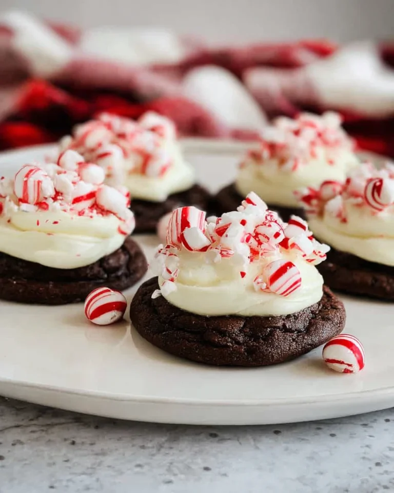 Peppermint Frosted Chocolate Cookies 0 2025 11 26