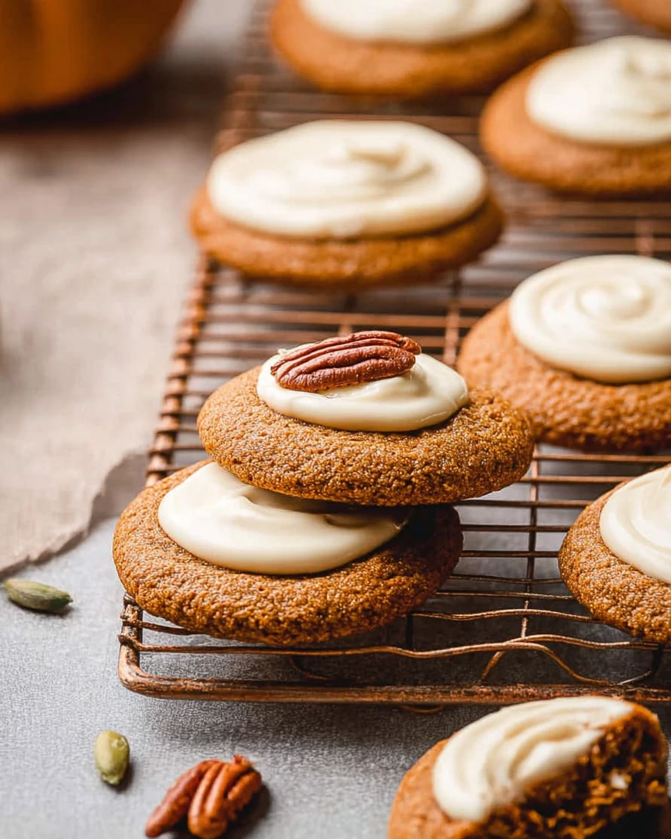 Pumpkin Spice Molasses Cookies