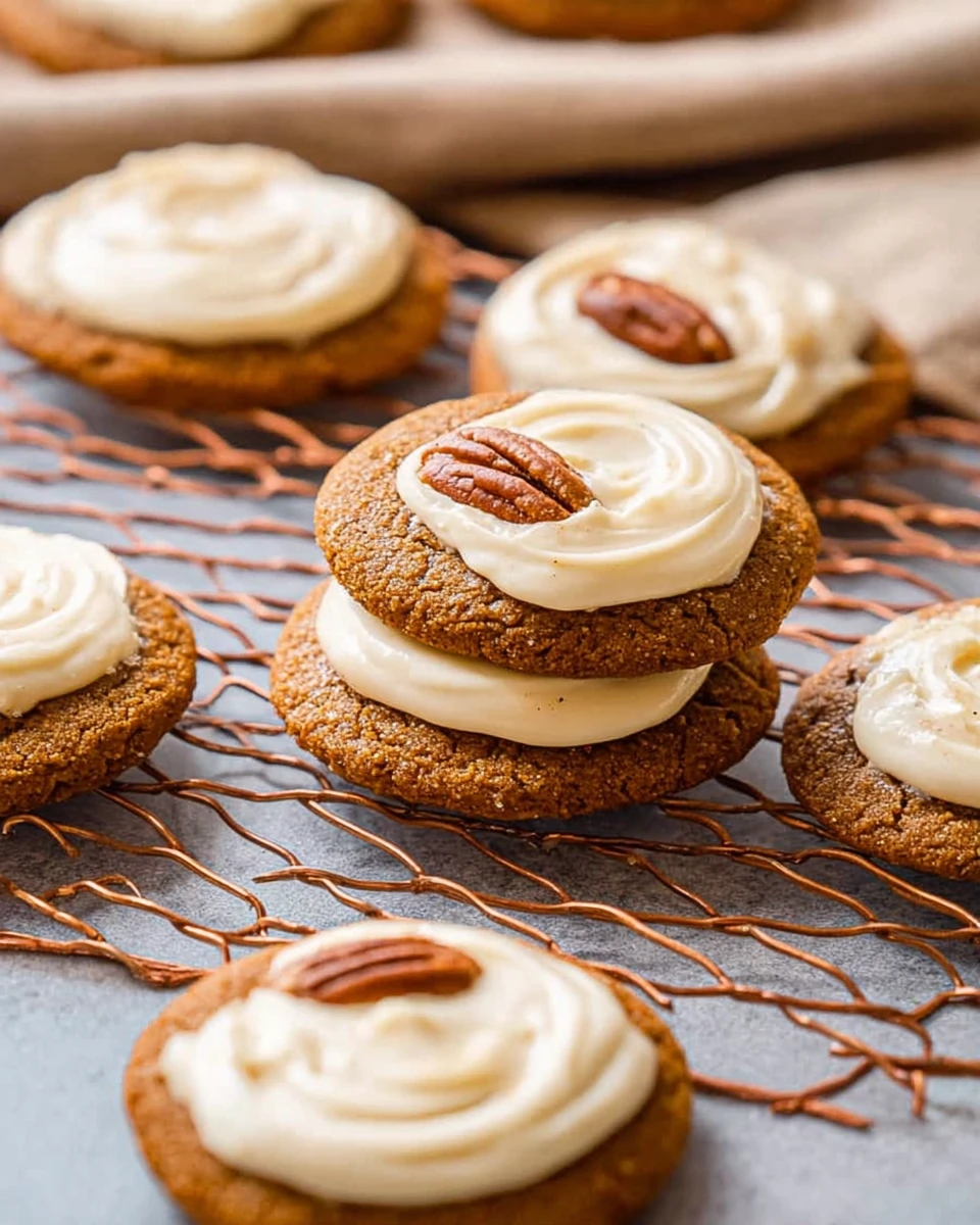 Pumpkin Spice Molasses Cookies
