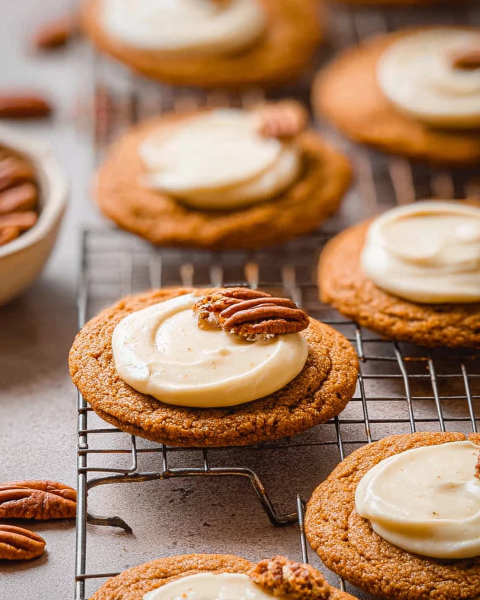 Pumpkin Spice Molasses Cookies