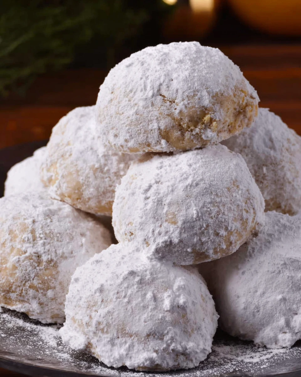 Snowball Cookies 6 Snowball Cookies