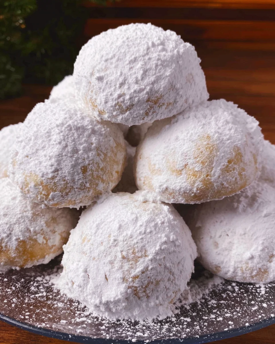 Snowball Cookies 7 Snowball Cookies