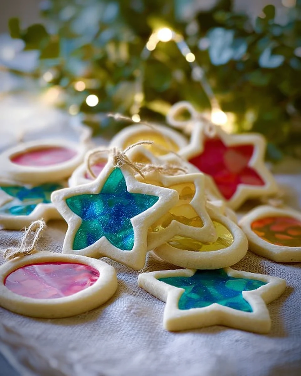 Stained Glass Cookies 5 Stained Glass Cookies