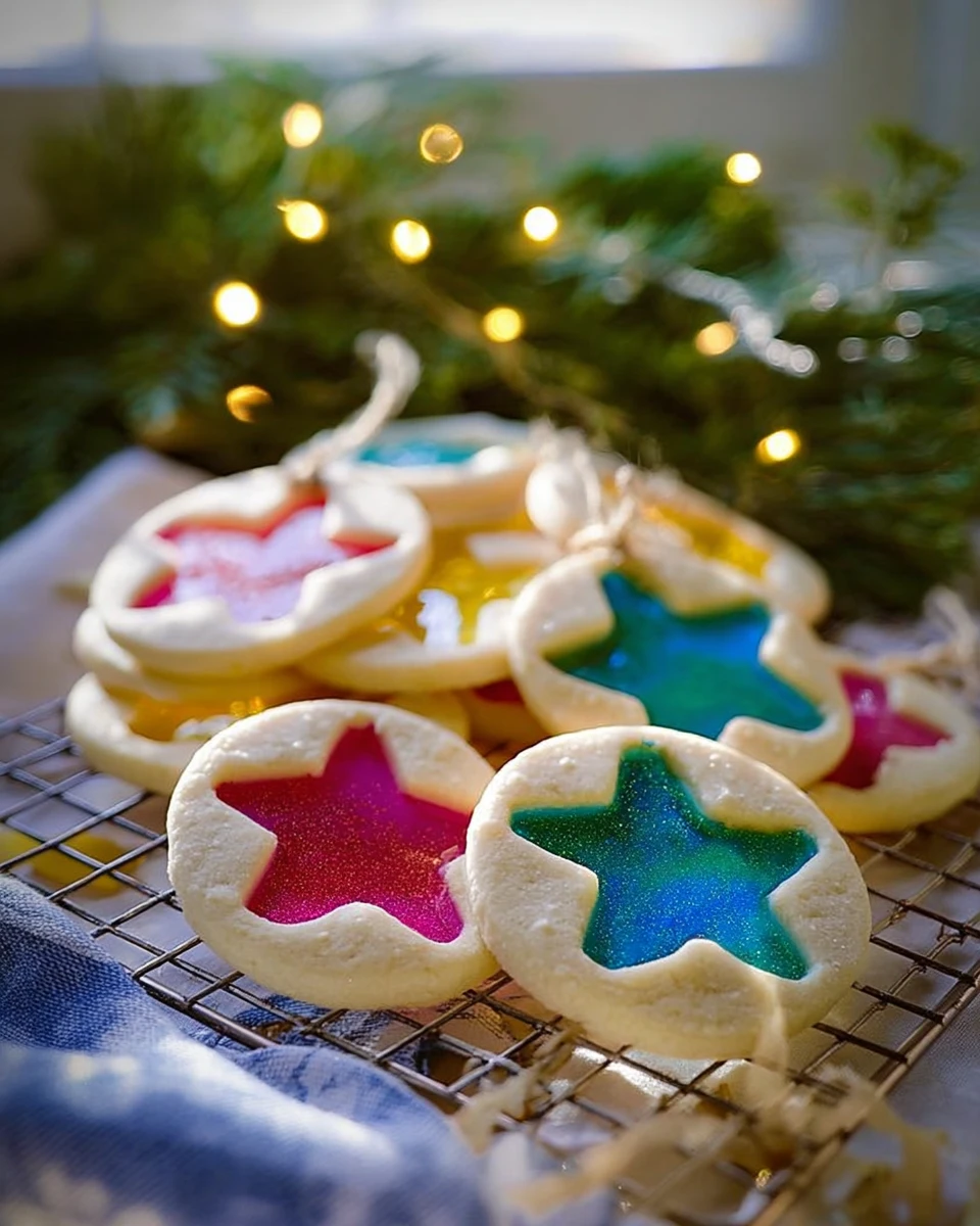 Stained Glass Cookies 7 Stained Glass Cookies
