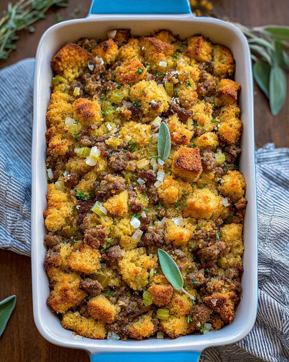 The Best Cornbread Dressing