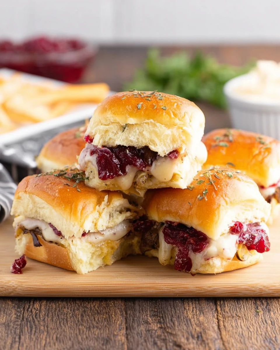 Turkey Cranberry Sliders