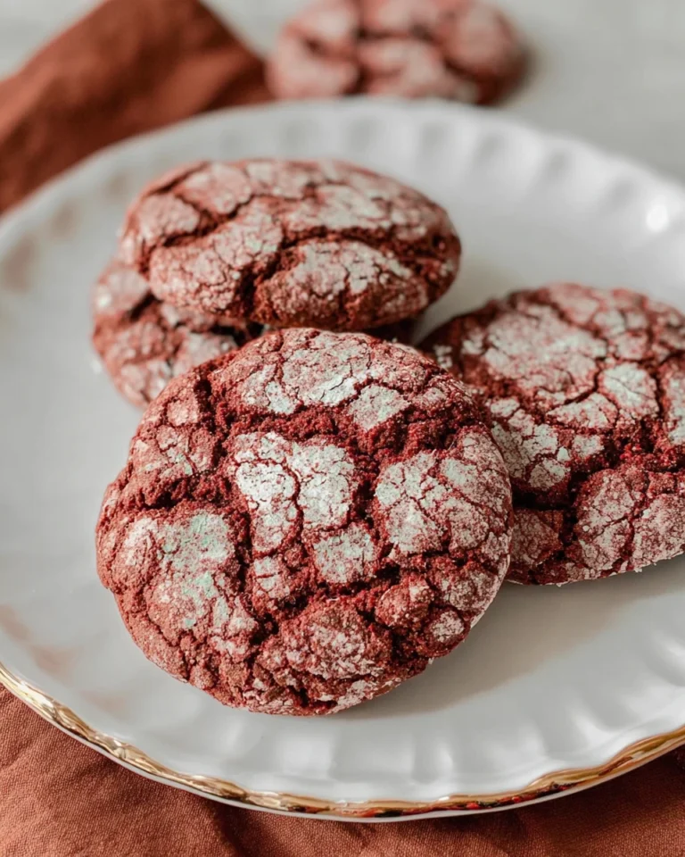 Vegan Red Velvet Crinkle Cookies 0 2025 11 21