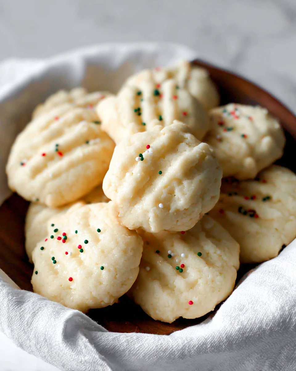 Whipped Shortbread Cookies 5 Whipped Shortbread Cookies