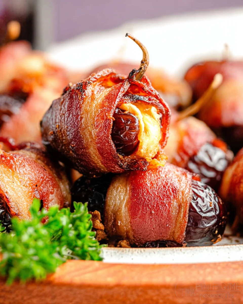Bacon Wrapped Dates