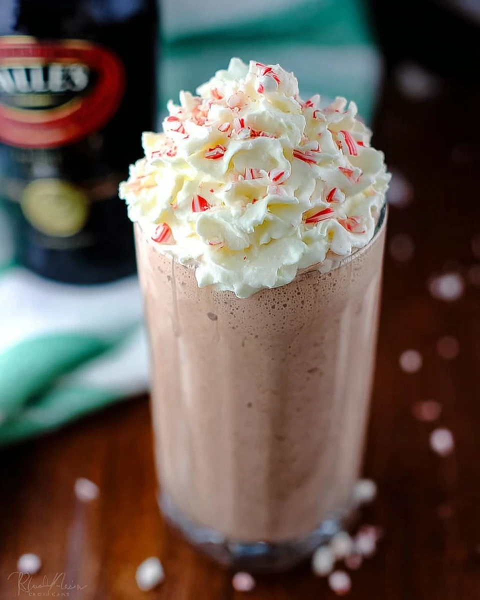 Baileys Chocolate Mint Milkshake