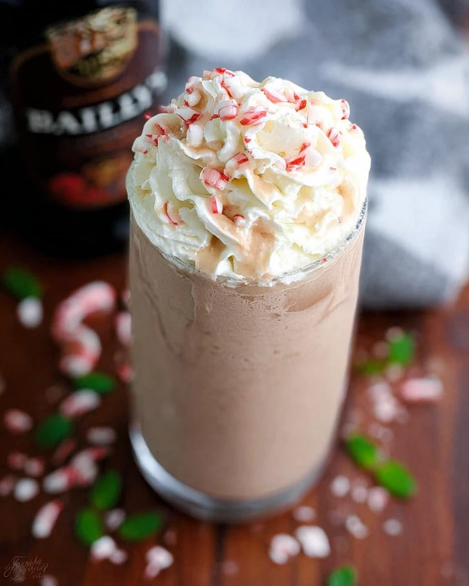 Baileys Chocolate Mint Milkshake
