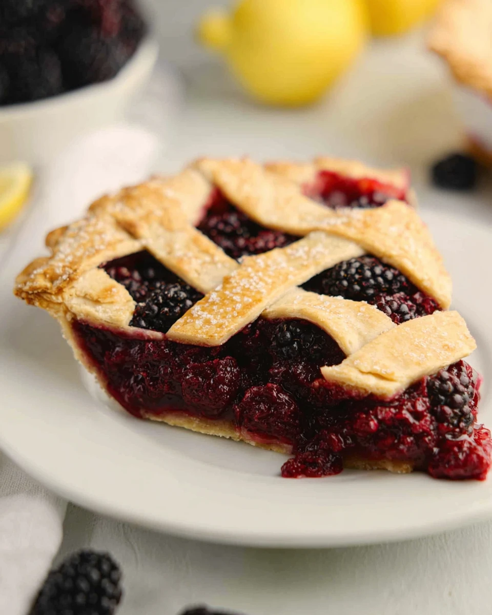 Blackberry Pie