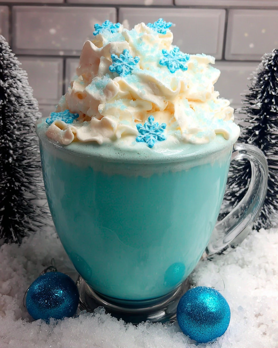 Blue Christmas Hot Cocoa