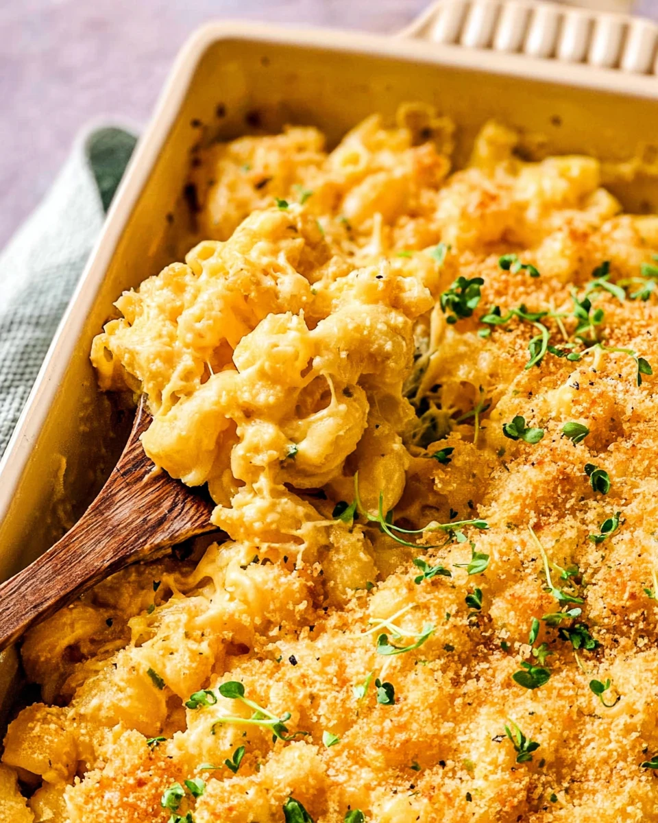 Cheddar Gruyère Mac And Cheese