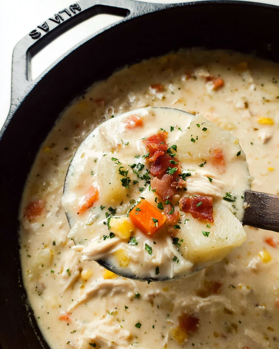 Creamy Chicken Potato Soup
