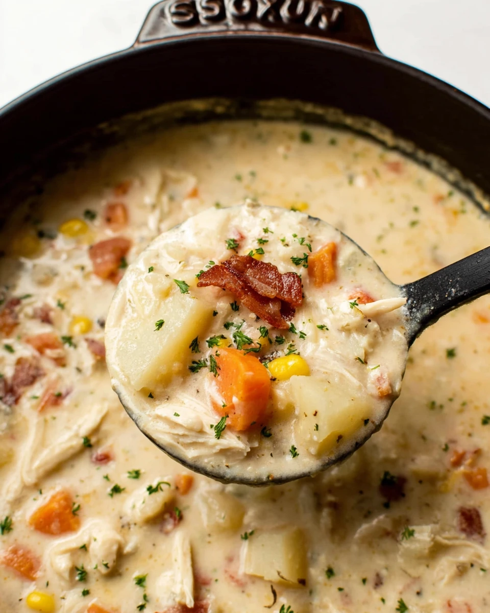 Creamy Chicken Potato Soup