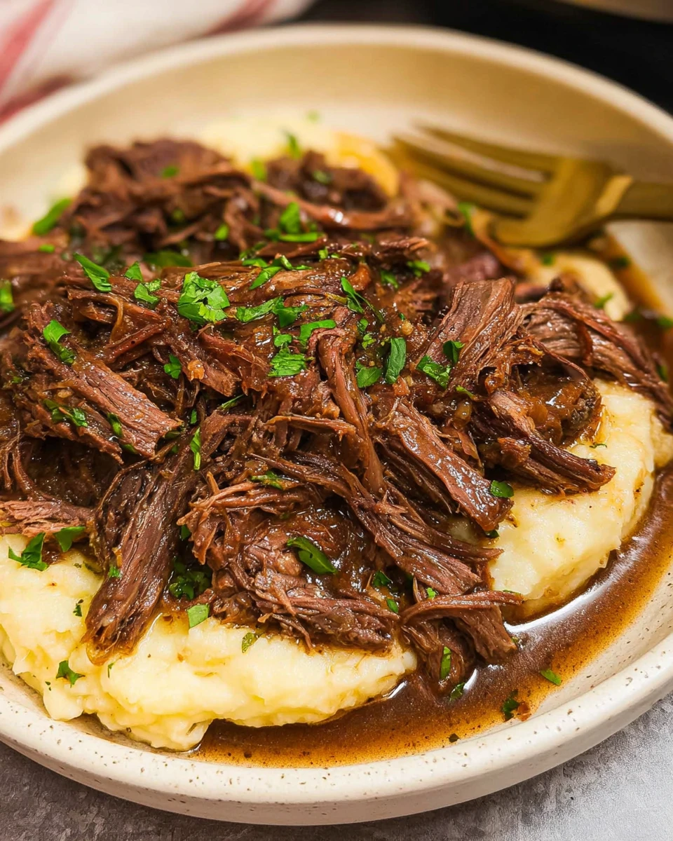 Crock Pot Shredded Beef