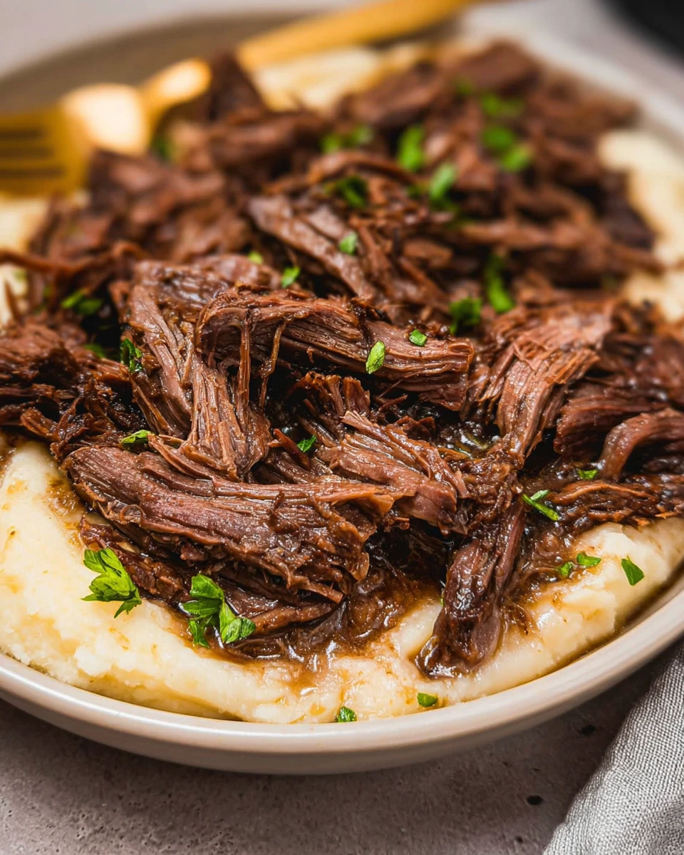 Crock Pot Shredded Beef