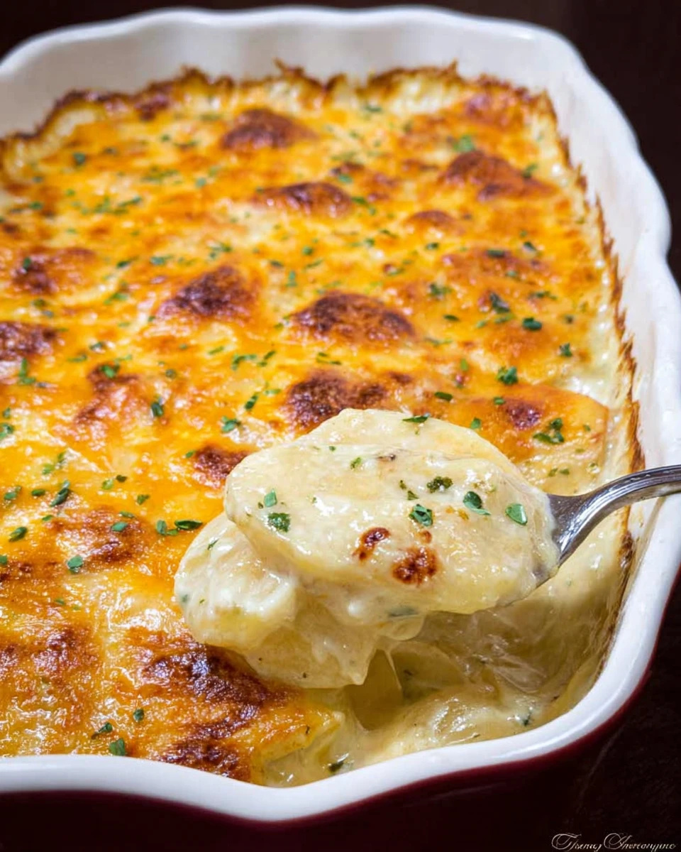 Easy Cheesy Scalloped Potatoes