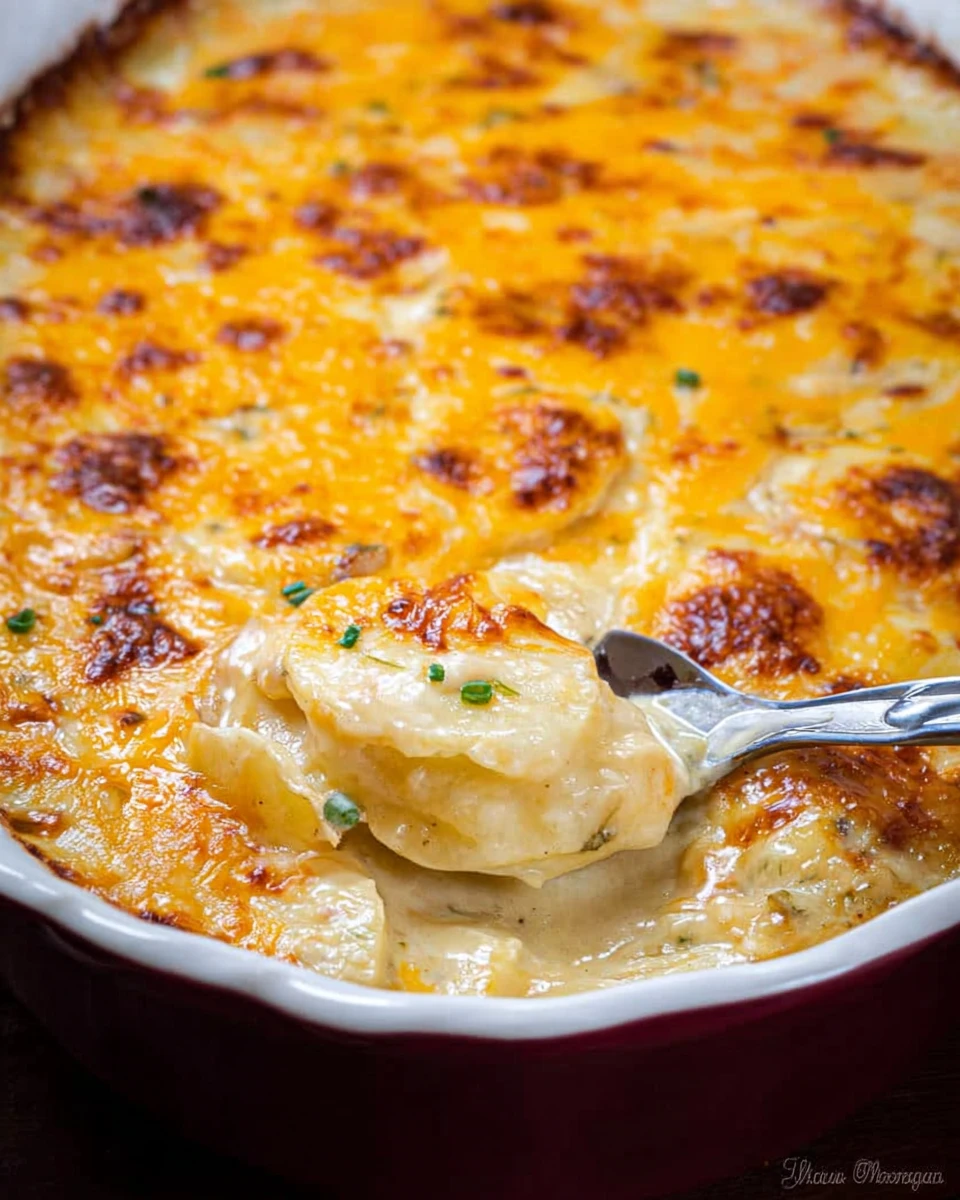 Easy Cheesy Scalloped Potatoes