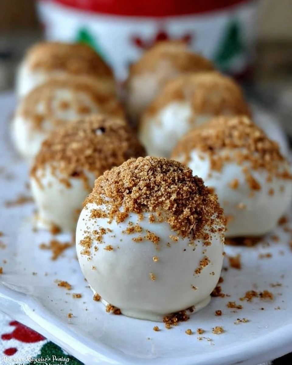 Gingerbread Buckeyes