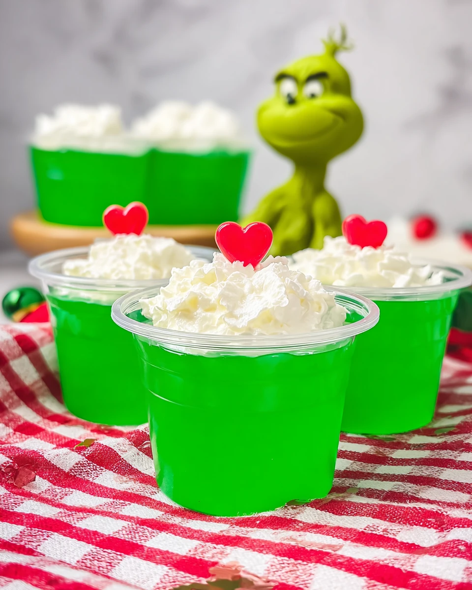 Quick Grinch Jello Shots Recipe