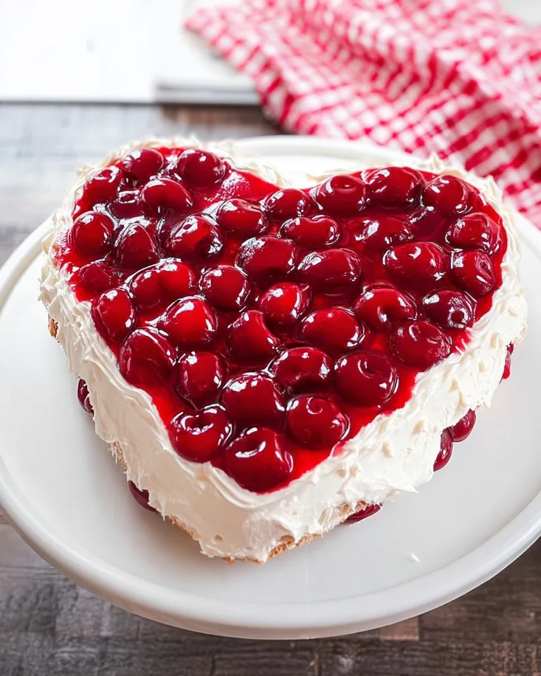 Heart Shaped Cherry Cake 0 2025 12 27