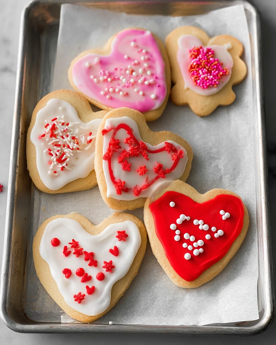 Iced Shortbread Cookies
