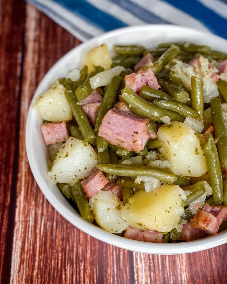Instant Pot Ham Green Beans And Potatoes