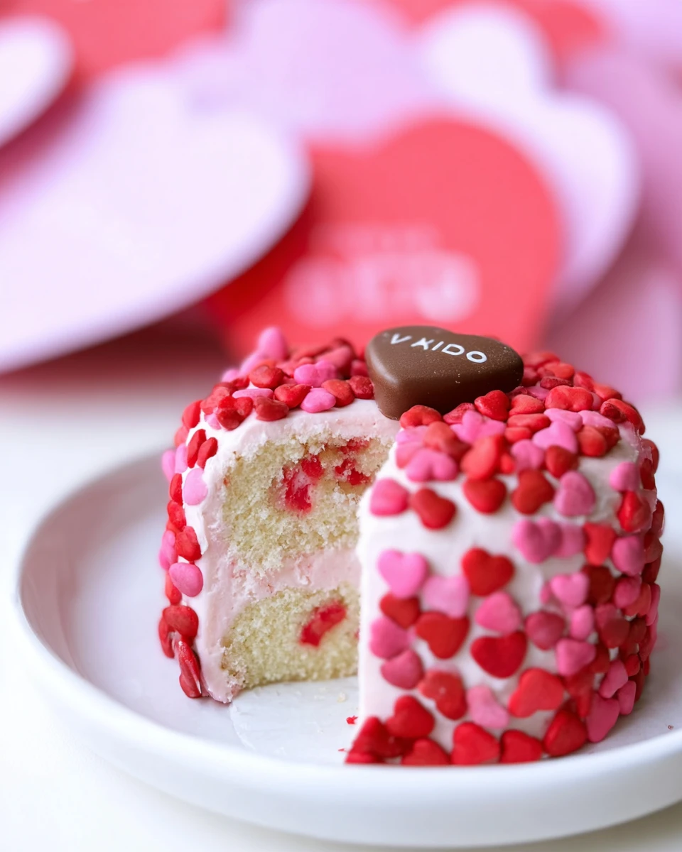 Mini Valentine’s Day Cake