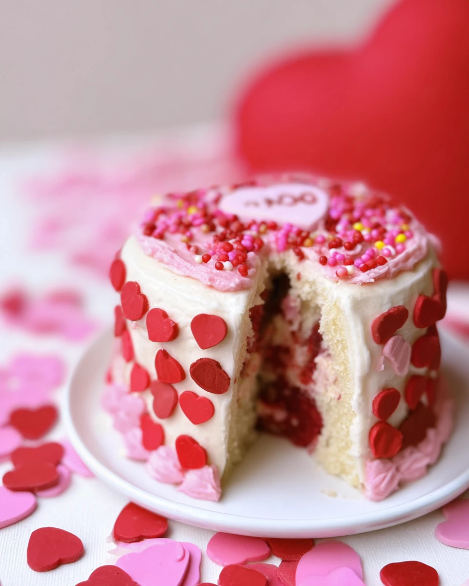 Mini Valentine’s Day Cake