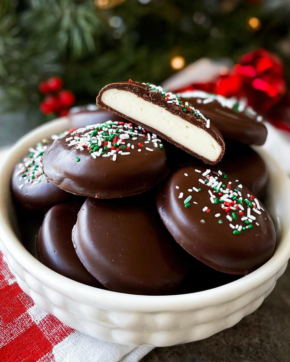 Peppermint Patties 6 Peppermint Patties