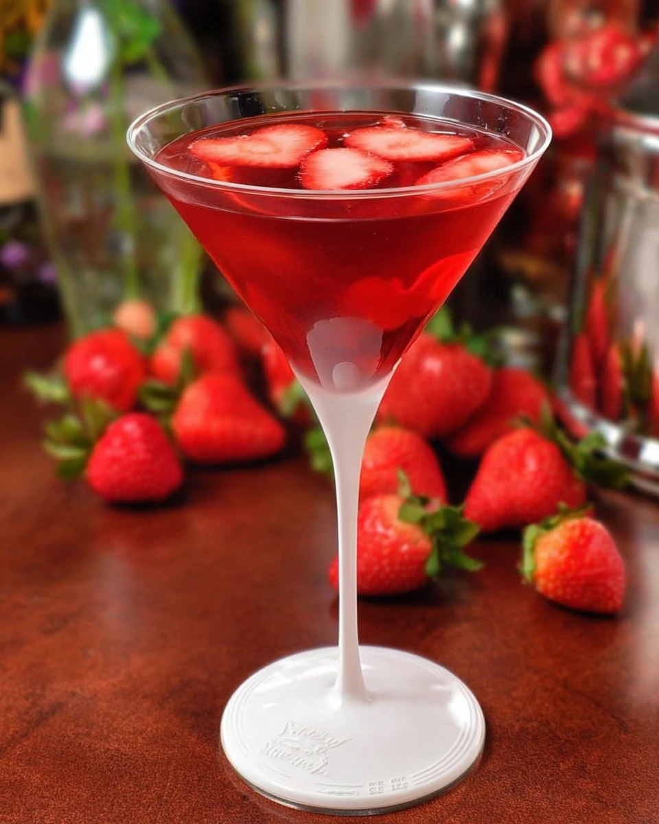 Strawberry Shortcake Martini