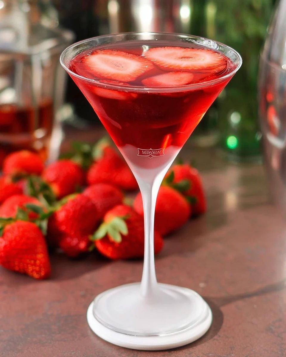 Strawberry Shortcake Martini
