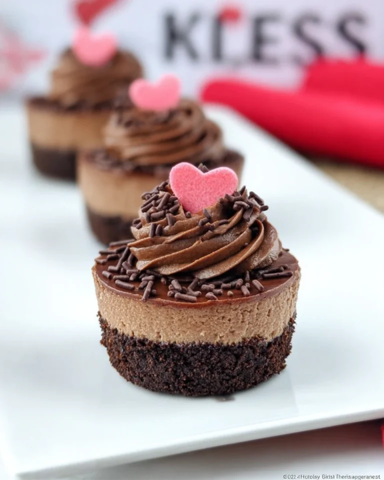 Valentine Mini Chocolate Cheesecakes 0 2025 12 20