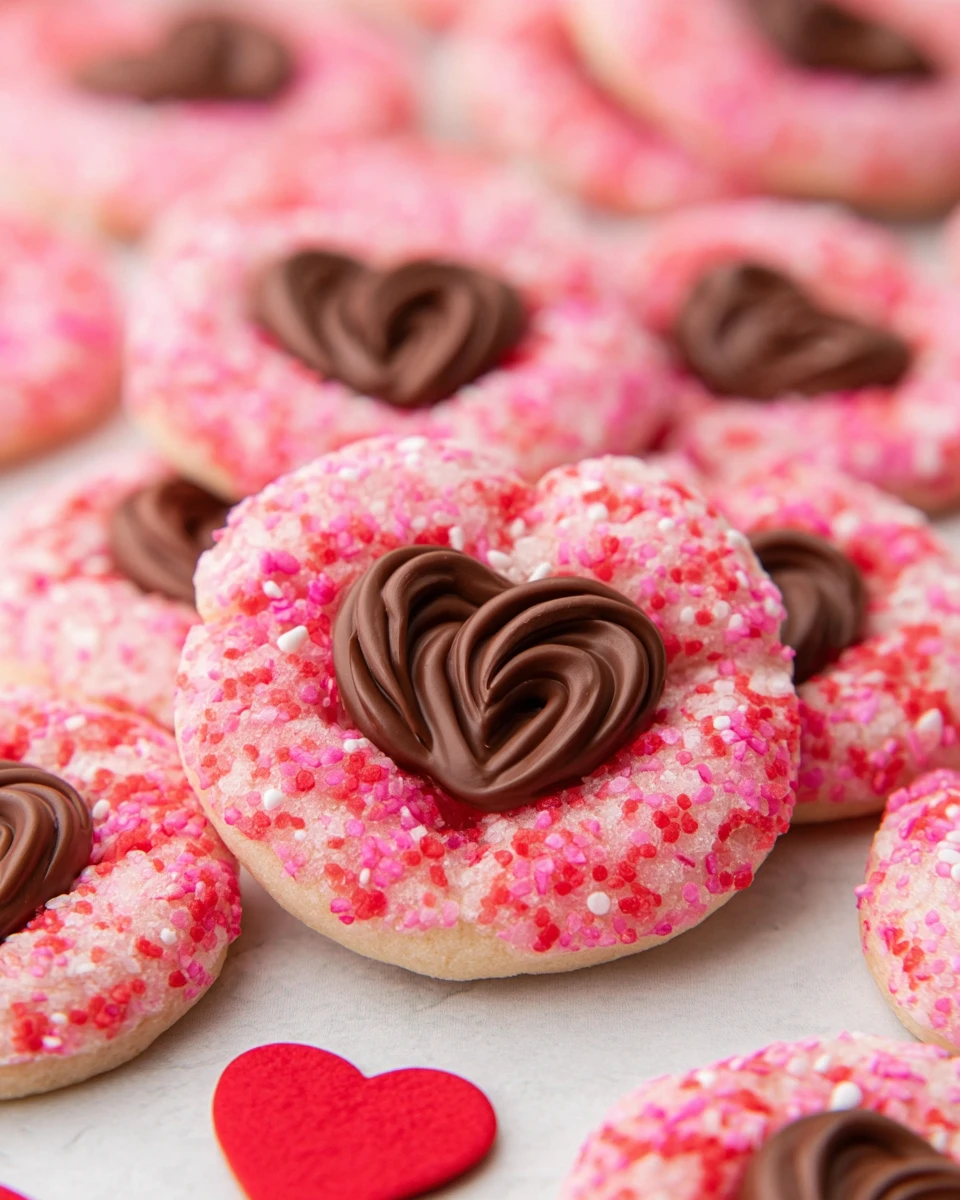 Valentine’s Day Blossom Sugar Cookies
