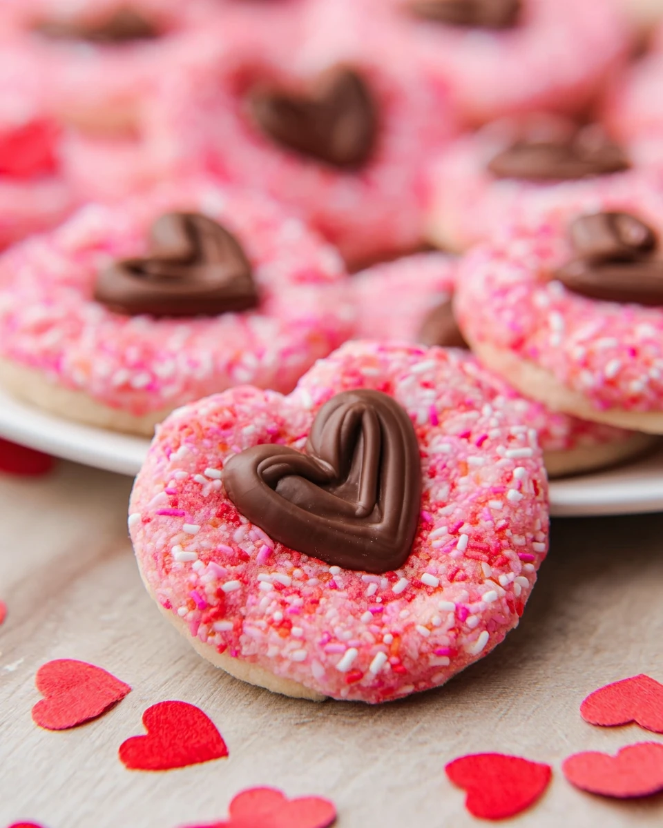 Valentine’s Day Blossom Sugar Cookies
