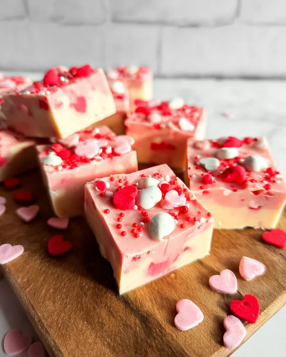 Valentine’s Day Fudge