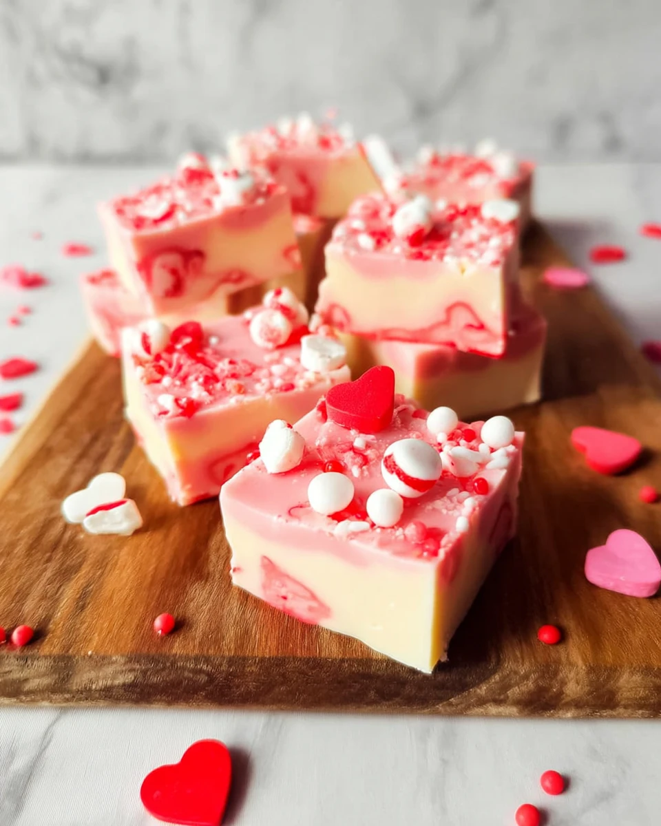 Valentine’s Day Fudge