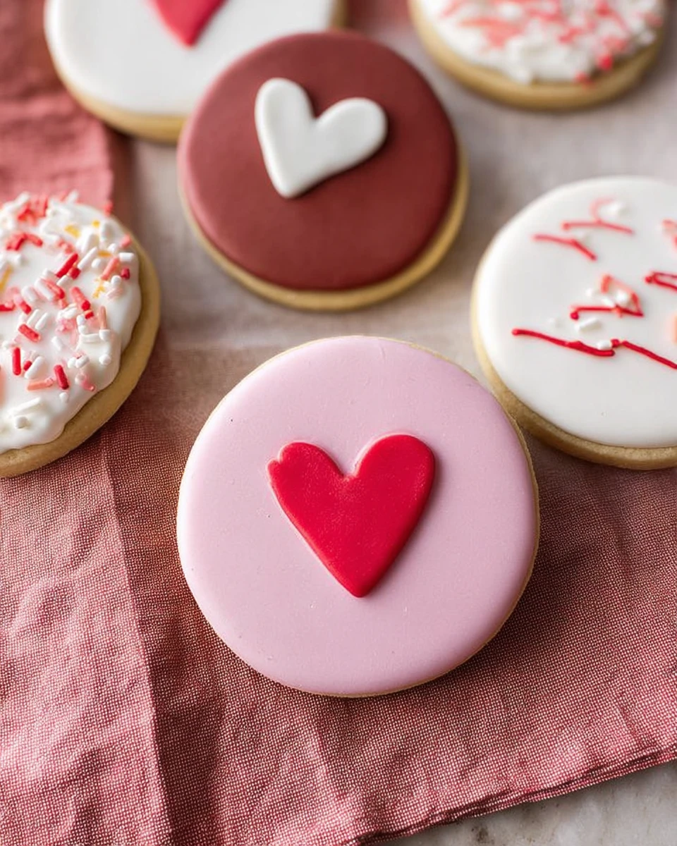 Valentine’s Day Gluten Free Sugar Cookies
