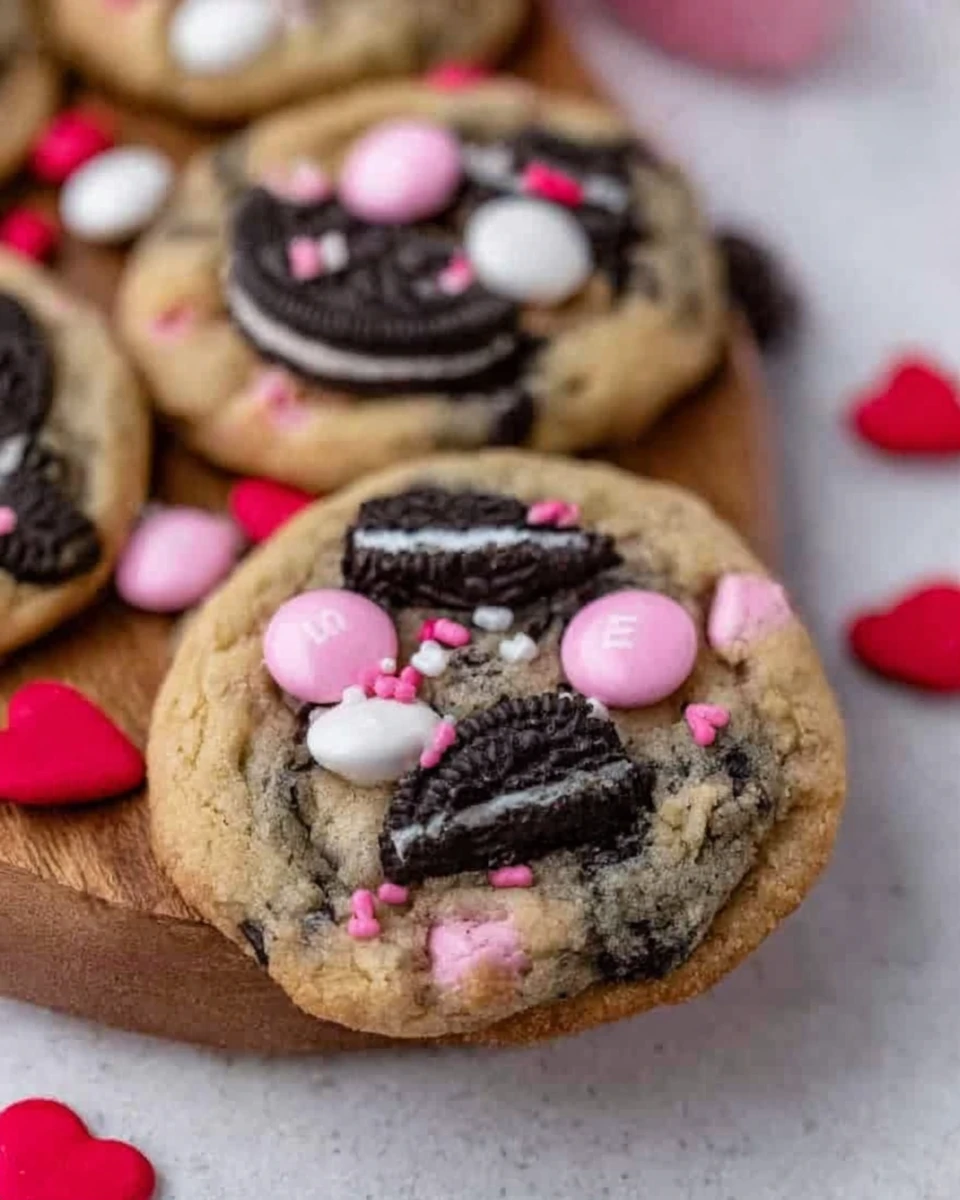 Valentine’s Day Oreo M&Amp;M’s Cookies