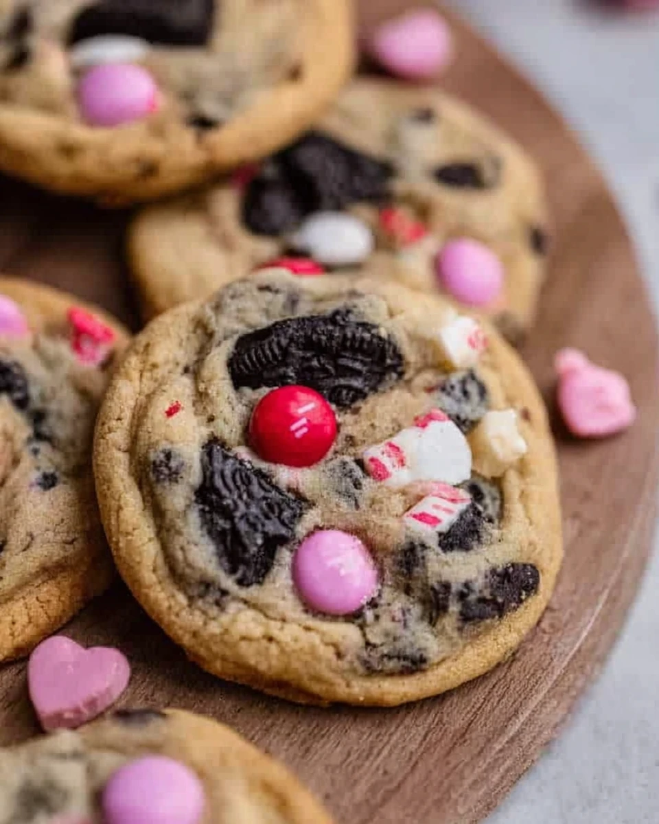 Valentine’s Day Oreo M&Amp;M’s Cookies