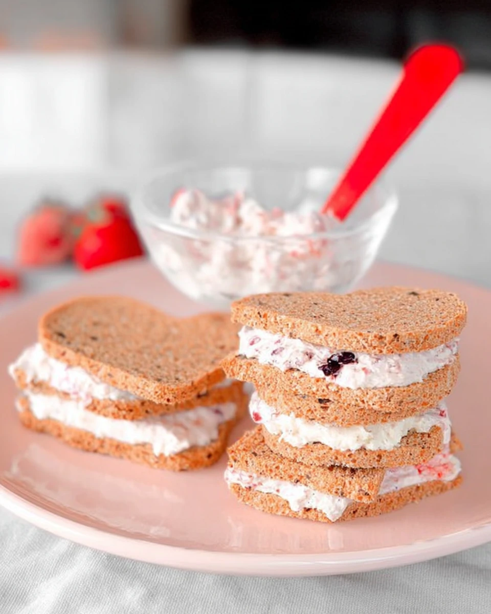 Valentine’s Tea Party Sandwiches