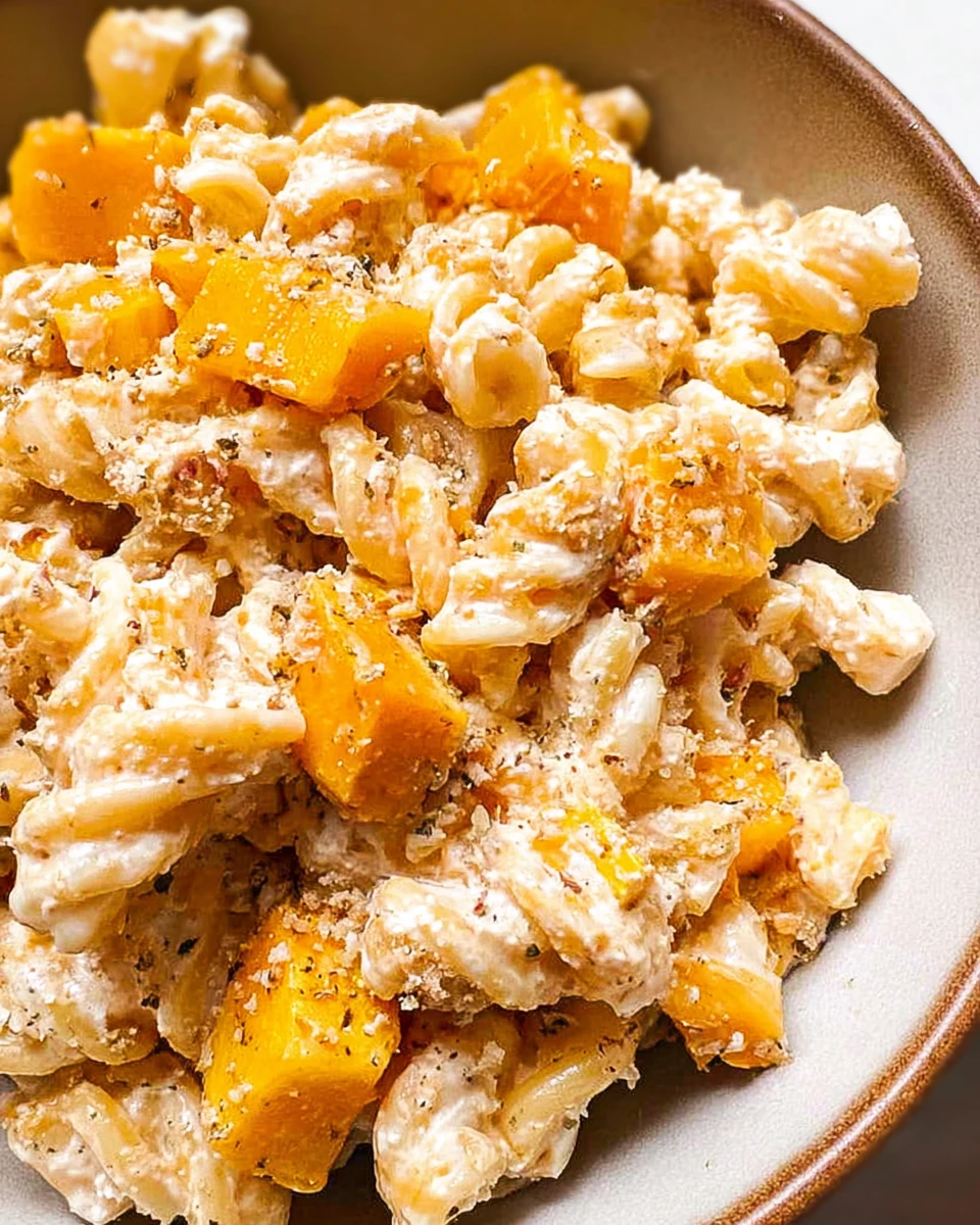 Butternut Squash Ricotta Pasta