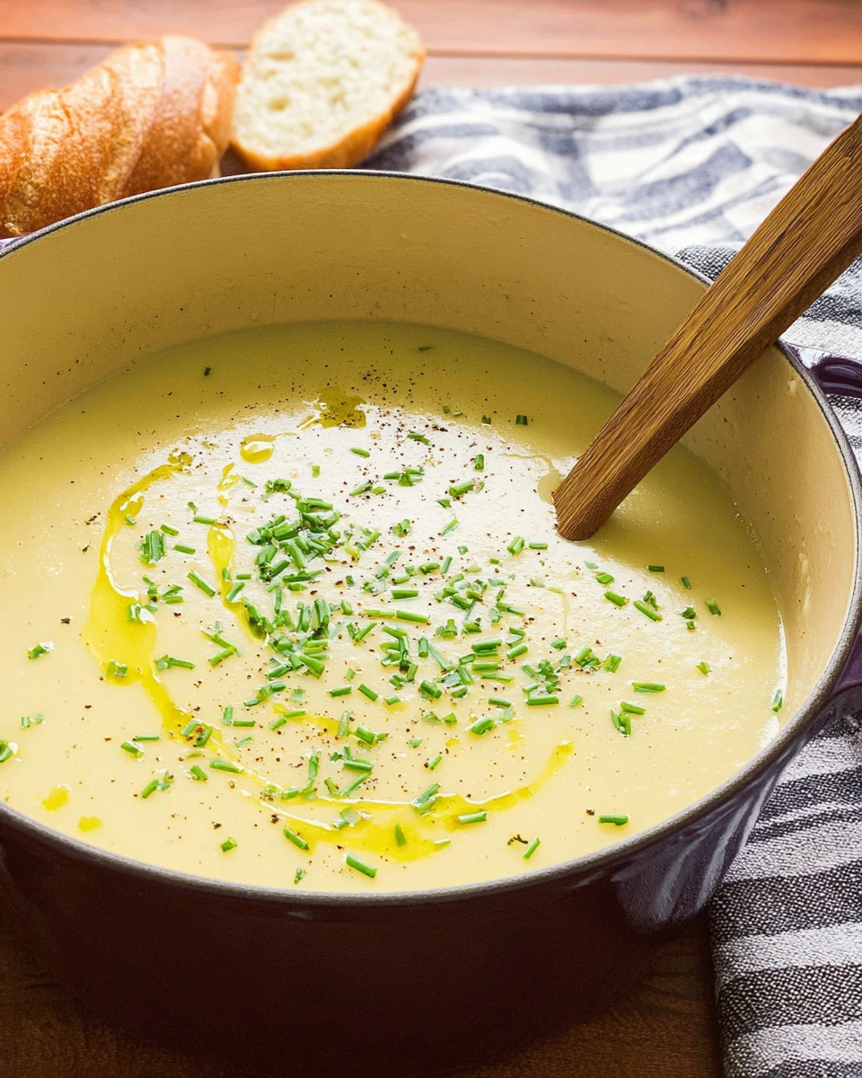 Creamy Potato Leek Soup