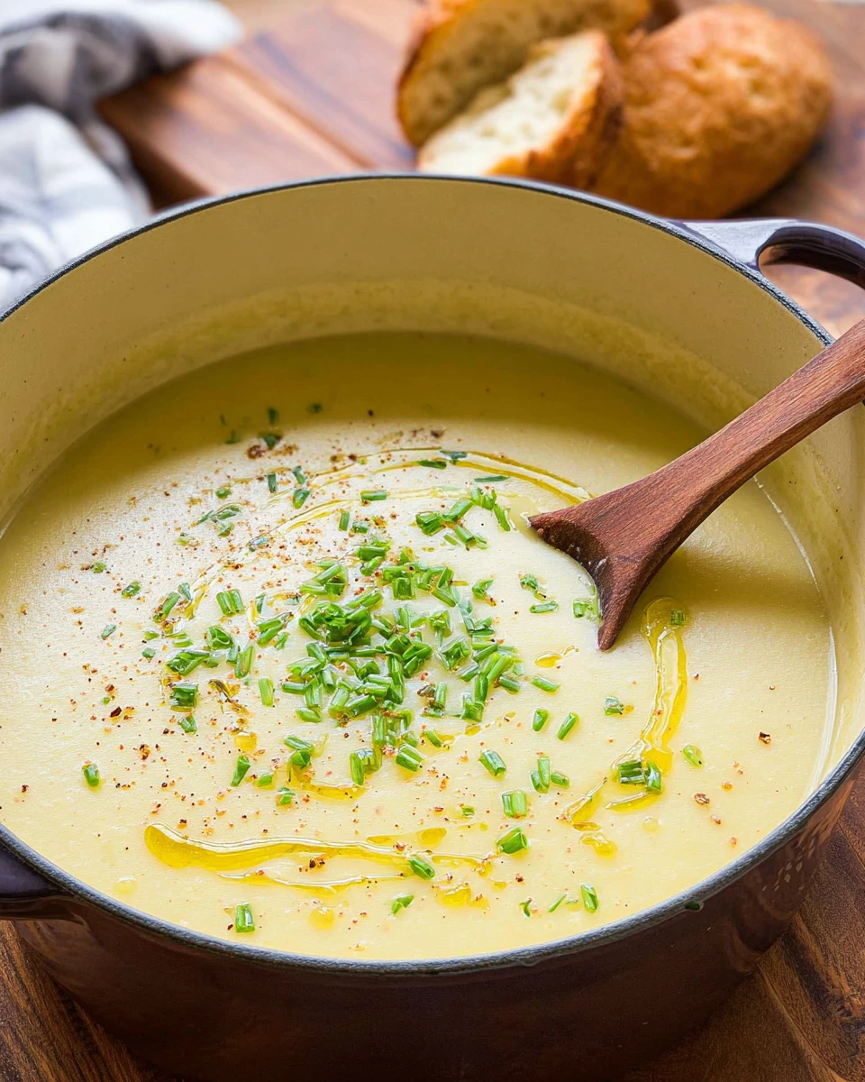 Creamy Potato Leek Soup